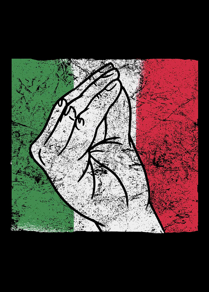 Italy Italian Heart Flag H