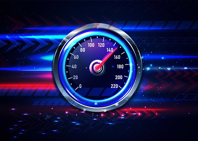 Speed indicators