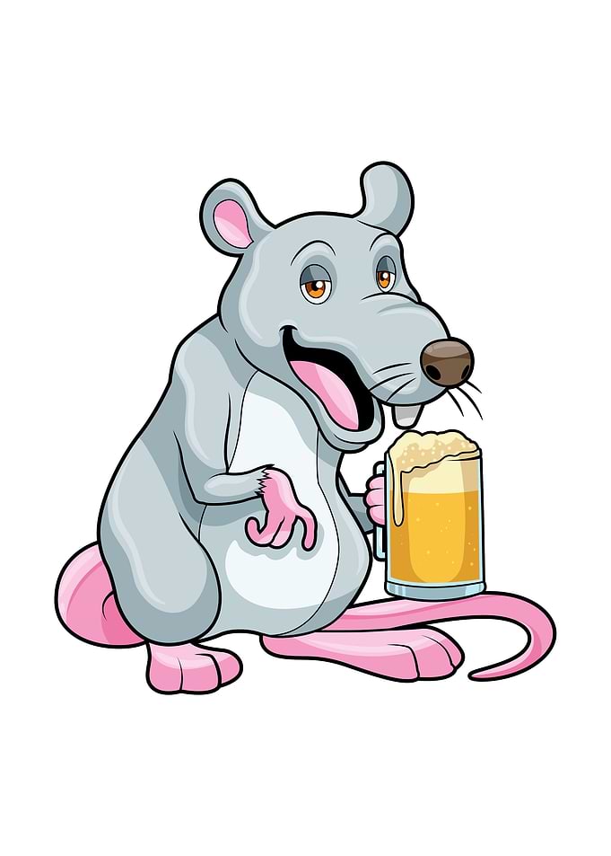 Rat Beer Beer mug