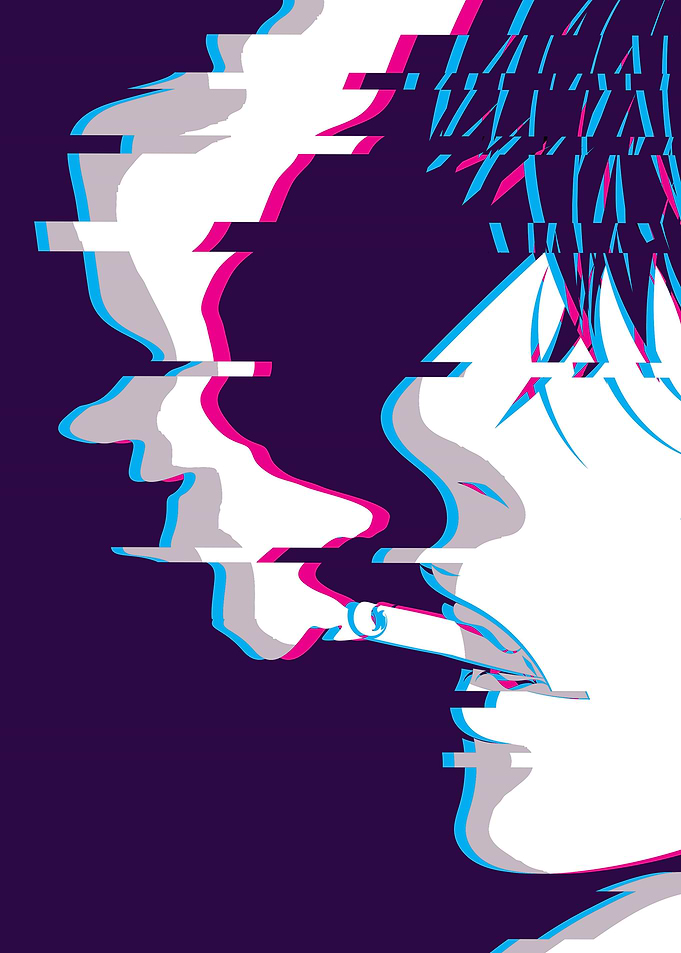 Smoking Anime Boy Glitch