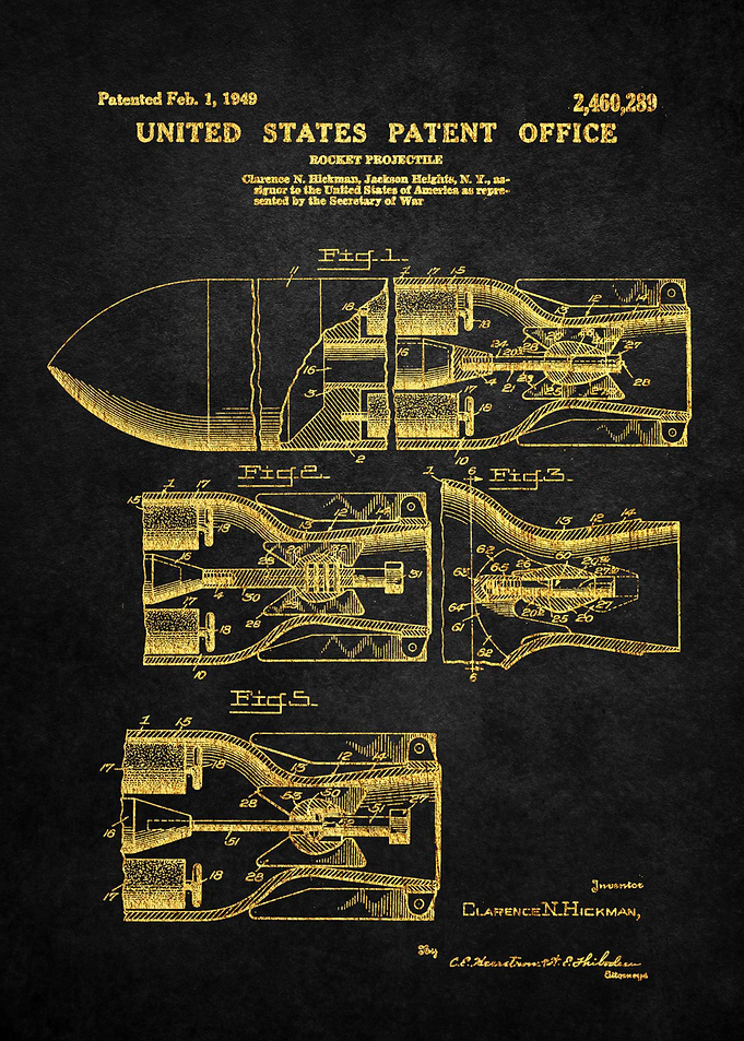 22 Rocket Projectile Pate