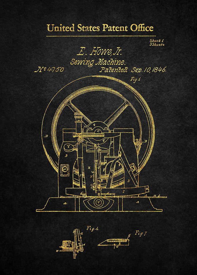 19 Sewing Machine Patent