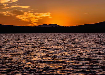 Lake Sunset Landscape