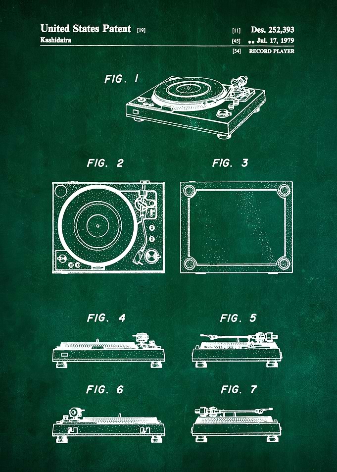 51 Record Player Patent