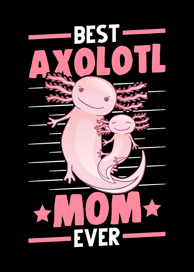 Axolotl Girl Salamander