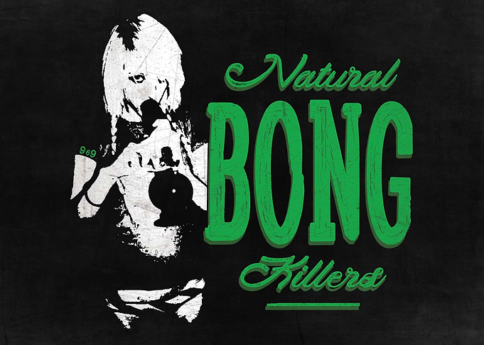 Sexy Stoner with Bong