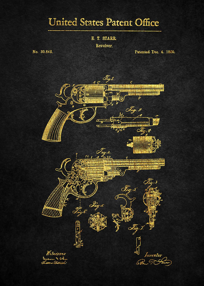 21 1860 Starr Revolver Pa