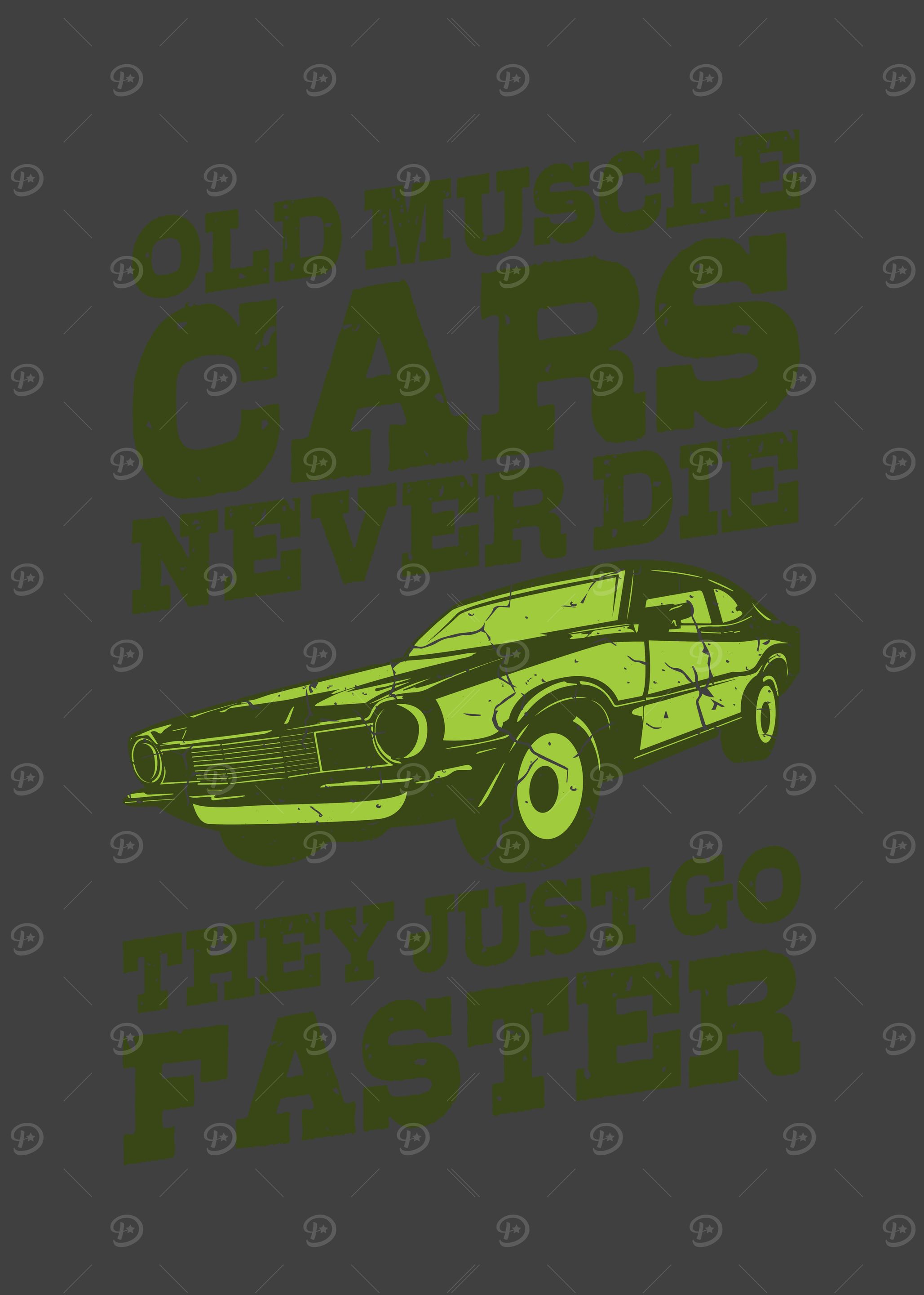 MUSCLE CAR QUOTE MUSCLE