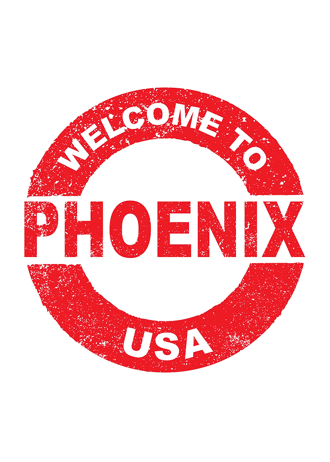 Welcome To Phoenix Stamp