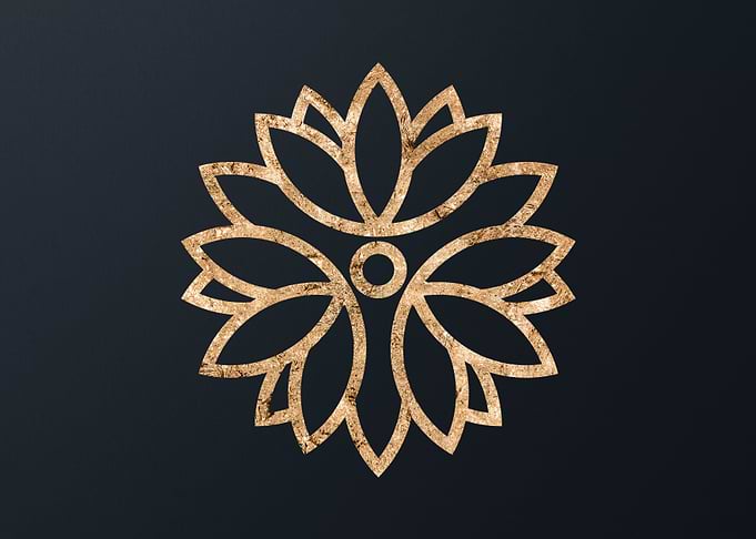 Gold Magic Seal Sign Sigil