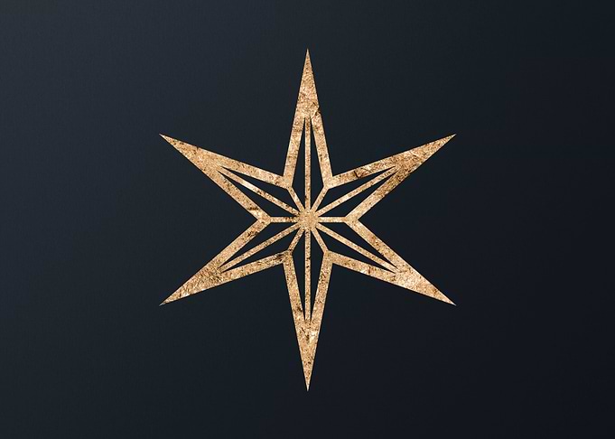Gold Glyph Mandala Rune