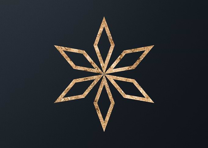 Gold Magic Seal Sign Sigil