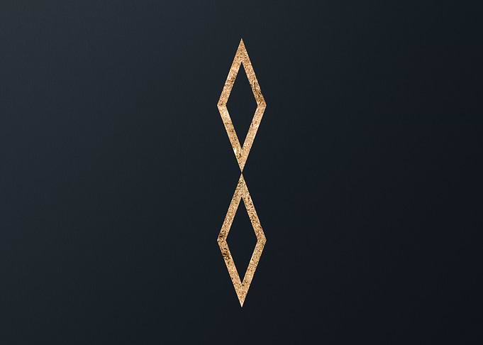 Gold Glyph Mandala Rune