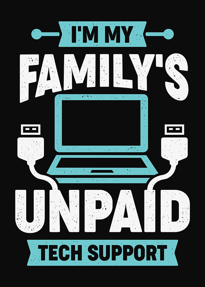 Funny Tech Support Design