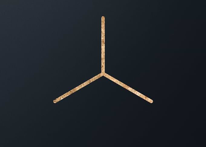 Gold Geometric Glyph Sigil