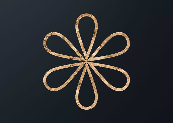 Gold Magic Seal Sign Sigil