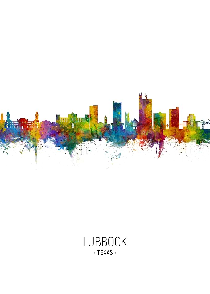 Lubbock Skyline Texas