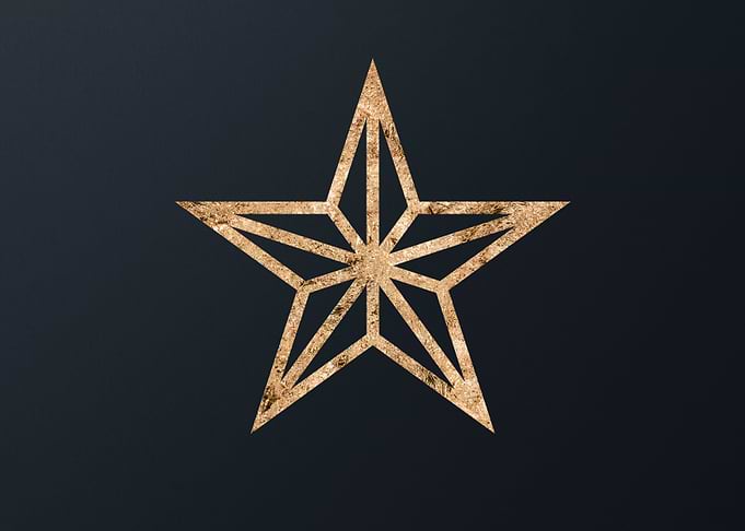 Gold Geometric Glyph Sigil