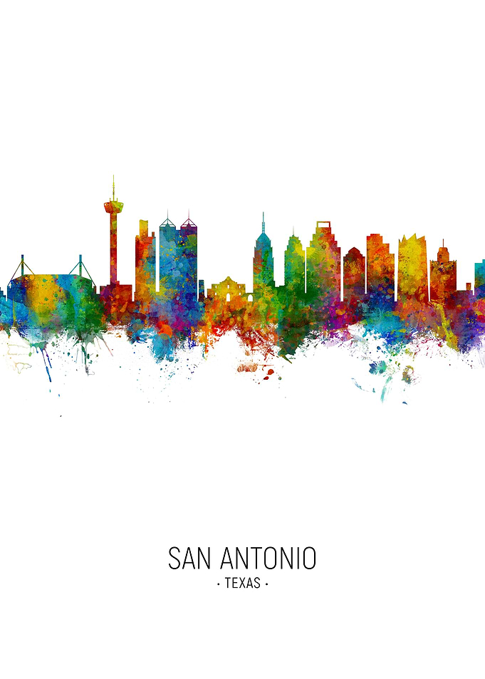 San Antonio Skyline Texas
