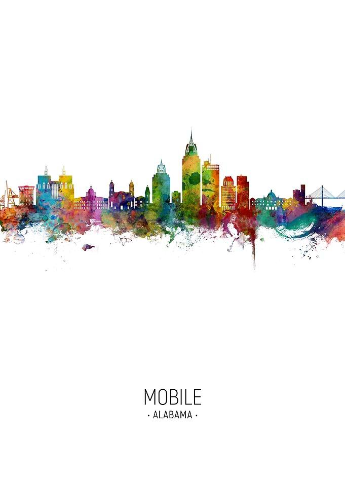 Mobile Skyline Alabama