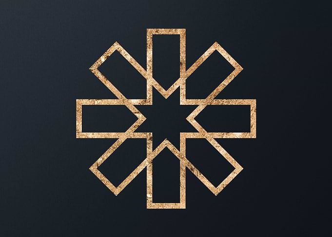 Gold Magic Seal Sign Sigil