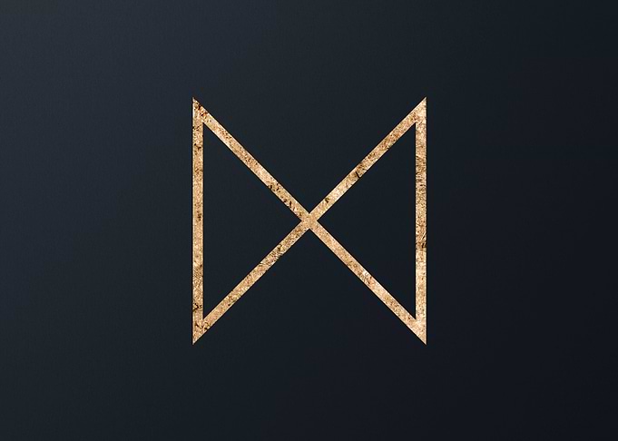 Gold Geometric Glyph Sigil