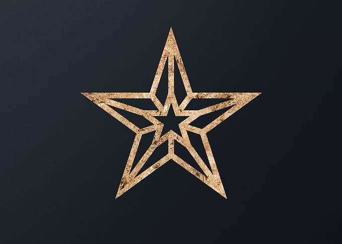 Gold Geometric Glyph Sigil