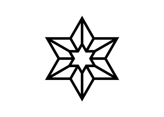 Black and White Geometric