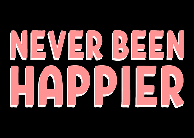 Never been happier People