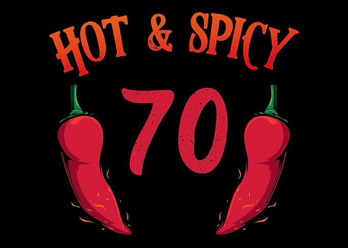 70th Birthday Hot Chili