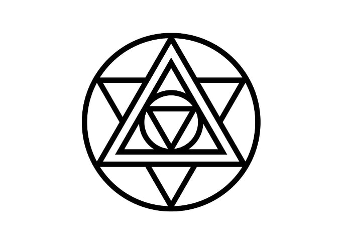 Black and White Geometric