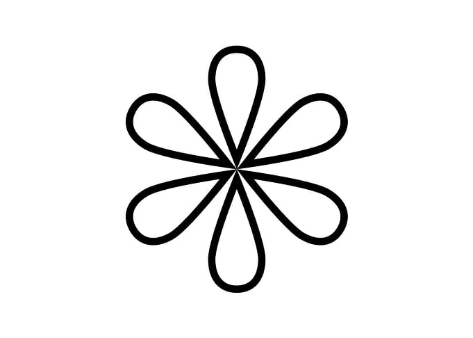 Black Sacred Geometry Rune