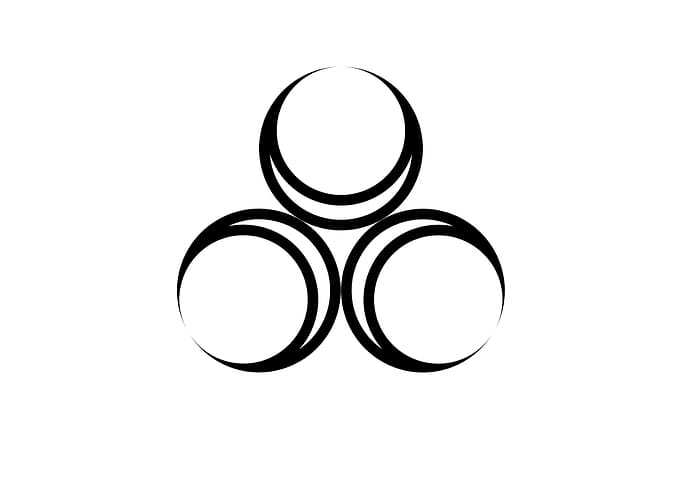 Black Geometric Glyph Rune