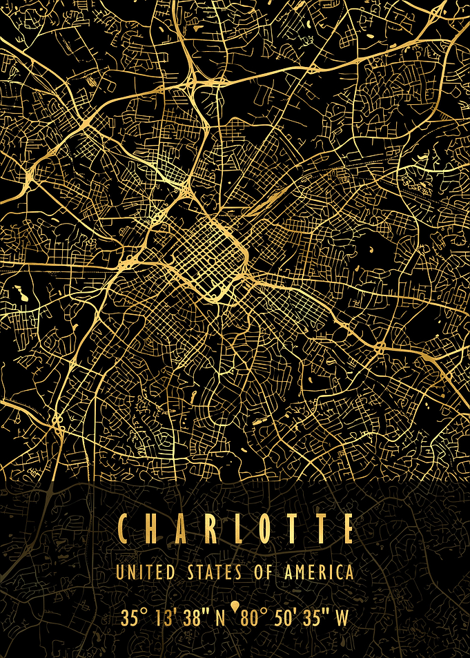 CHARLOTTE MAP USA