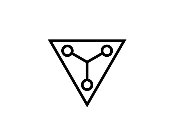 Black and White Glyph Rune