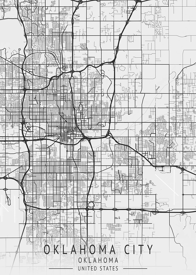 Oklahoma City Map