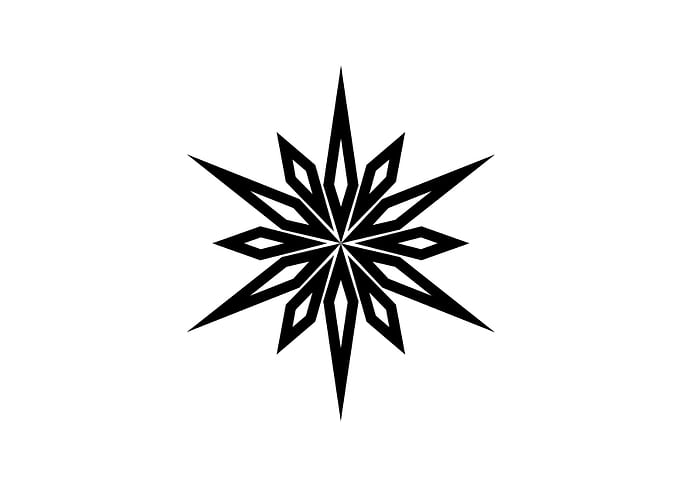 Black and White Geometric