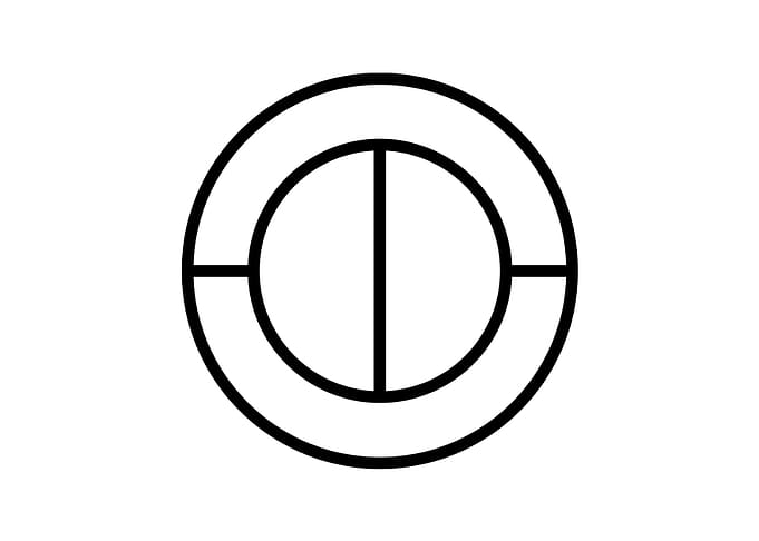 White Sacred Geometry Seal
