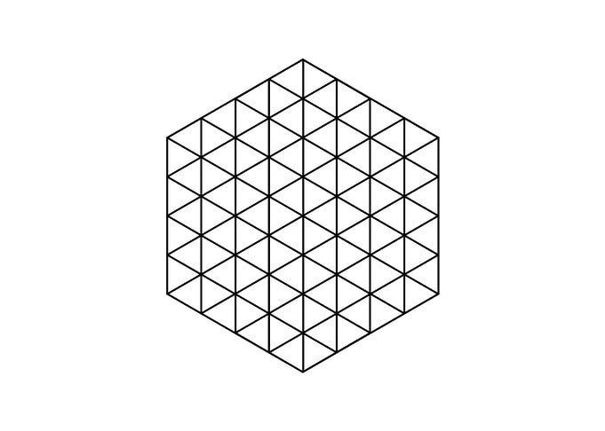 Black Geometric Glyph Rune