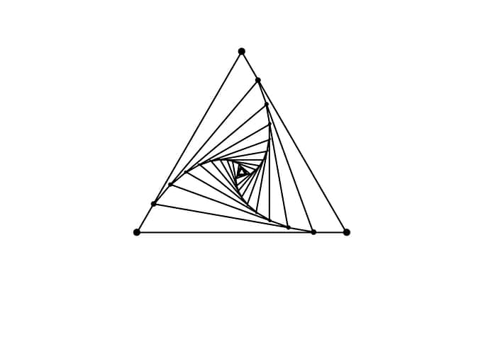 Black Geometric Glyph Rune