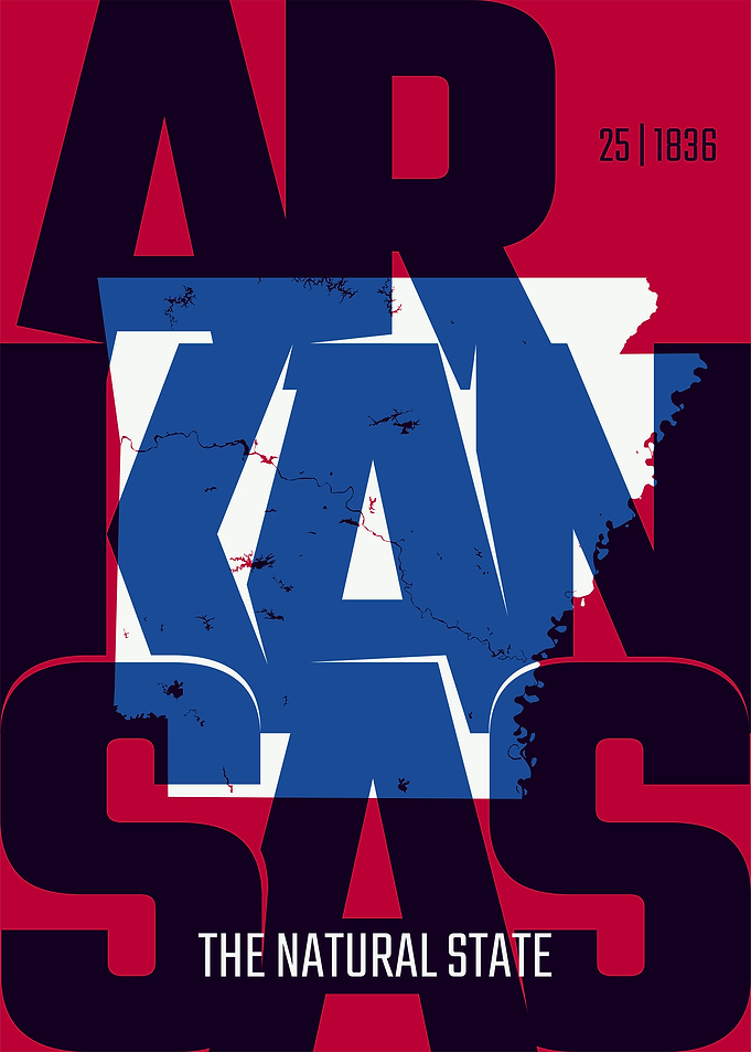 Arkansas USA state