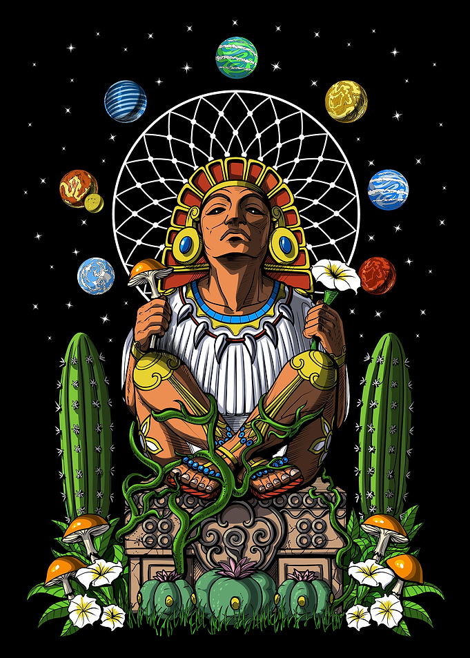 Aztec God Xochipilli