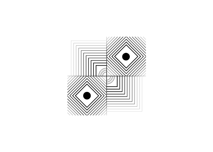 Black Sacred Geometry Rune