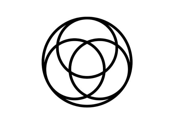 Black Sacred Geometry Rune