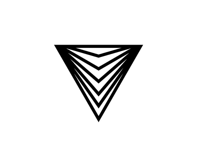 Black Glyph Mandala Rune