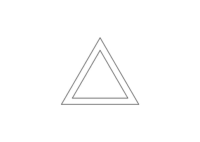 Black Sacred Geometry Rune