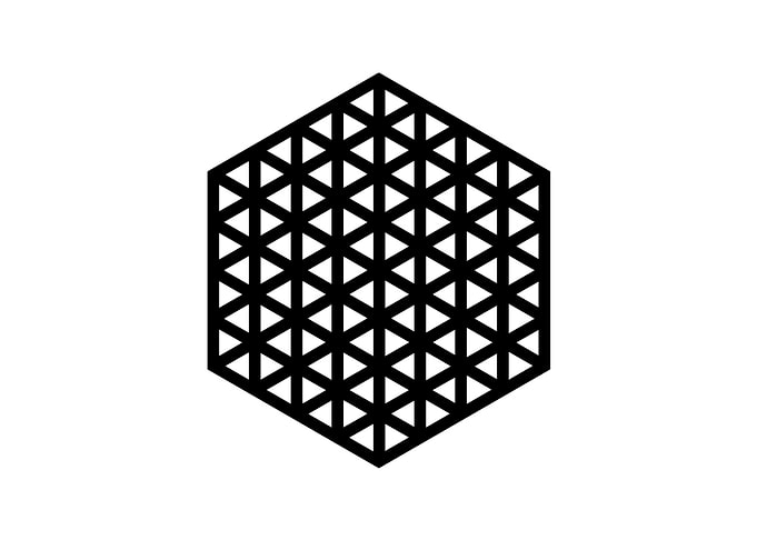 Minimalist Geometric Glyph