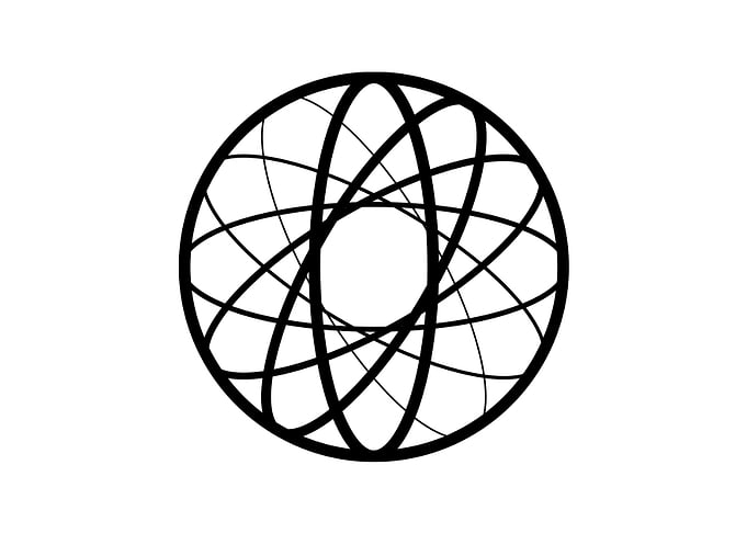 White Glyph Mandala Rune