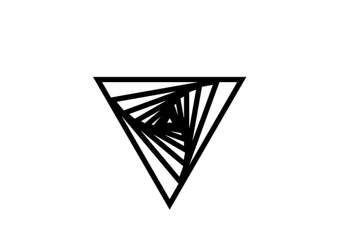 Black and White Geometric