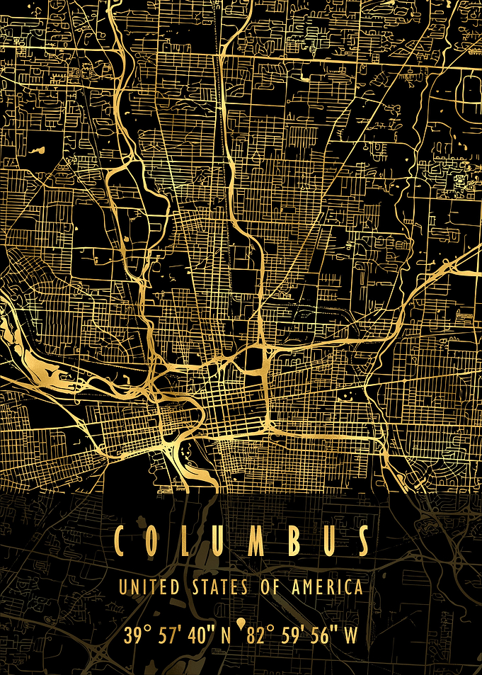 COLUMBUS MAP USA